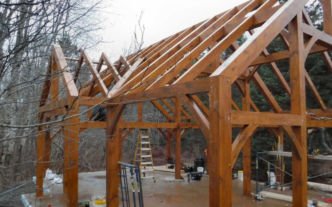 77885 Timber Frame Lawley3 - Arlington Timber Frames