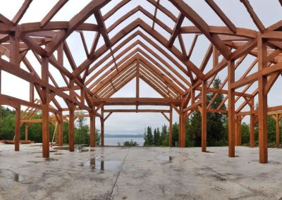 Timber Frame Home on the Saint John River, NB